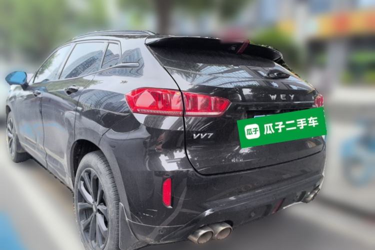 Used Wey VV7 2019 Upgraded Model 2.0T Ultra-Luxury Version China VI Standard Rear Left 45 Deg