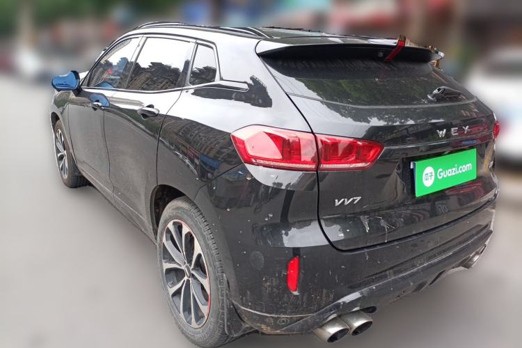 Used Wey VV7 2019 Upgraded Model 2.0T Ultra-Luxury Version China VI Standard Rear Left 45 Deg