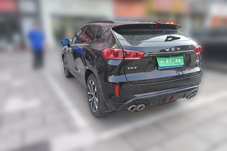 Used Wey VV7 2019 Upgraded Model 2.0T Ultra-Luxury Version China VI Standard Rear Left 45 Deg