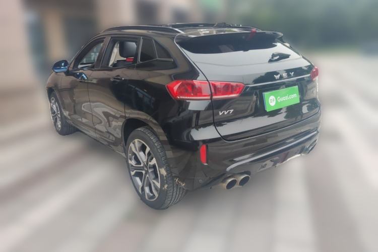 Used Wey VV7 2019 Upgraded Model 2.0T Ultra-Luxury Version China V Standard Rear Left 45 Deg