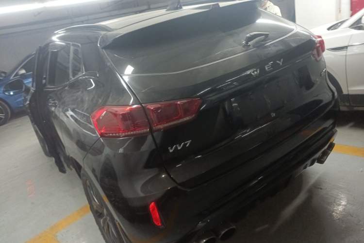 Used Wey VV7 2019 Upgraded Model 2.0T Flagship Version China V Standard Rear Left 45 Deg