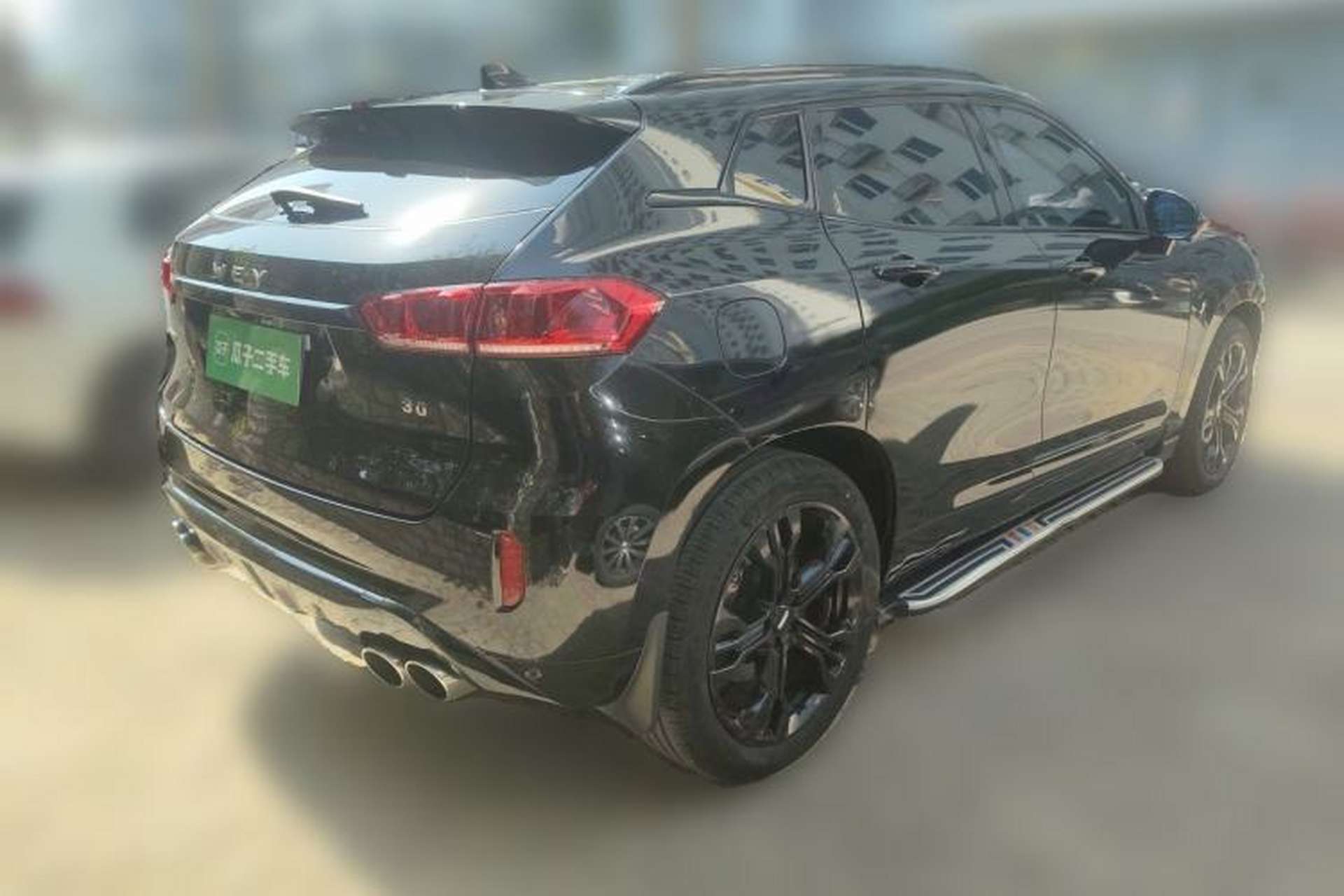 Used Wey VV7 2019 Upgraded Model 2.0T Luxury Version China V Standard Rear Right 45 Deg