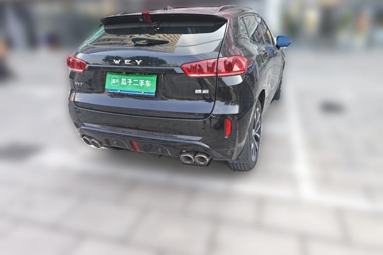 Used Wey VV7 2019 Upgraded Model 2.0T Ultra-Luxury Version China VI Standard Rear Right 45 Deg