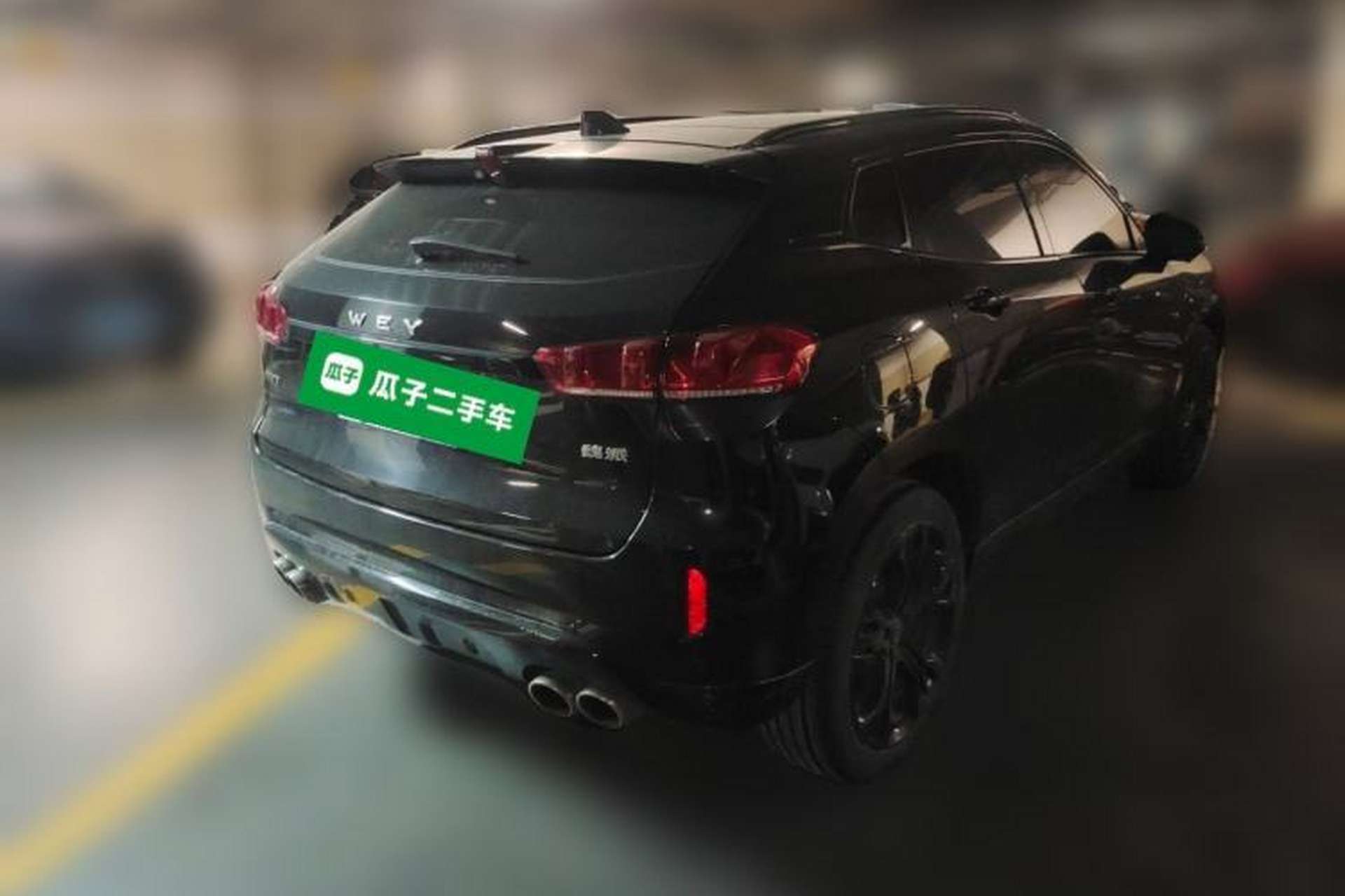 Used Wey VV7 2019 Upgraded Model 2.0T Flagship Version China VI Rear Right 45 Deg