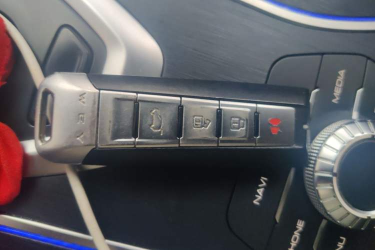 Used Wey VV7 2019 Upgraded Model 2.0T Ultra-Luxury Version China V Standard Vehicle Key