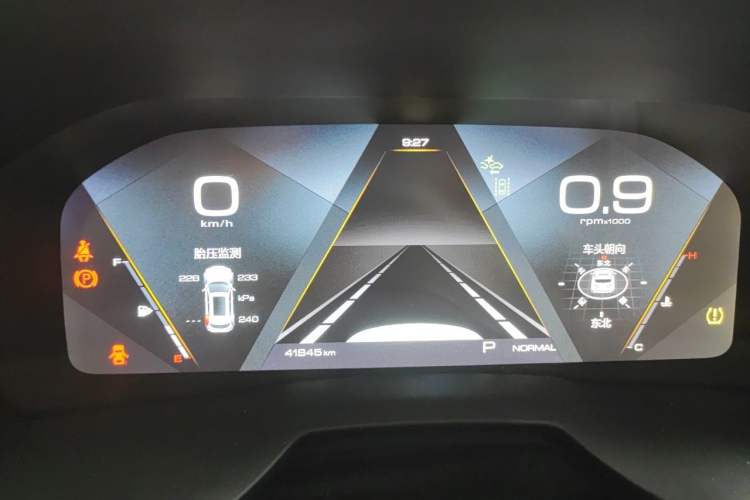 Used Wey VV7 2019 Upgraded Model 2.0T Flagship Version China VI Instrument Cluster