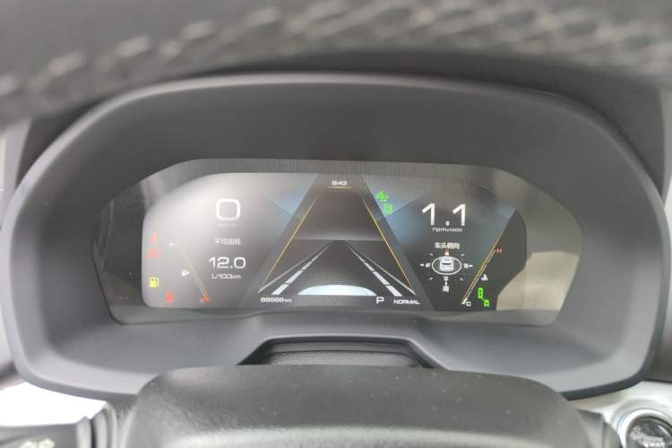 Used Wey VV7 2019 Upgraded Model 2.0T Flagship Version China VI Instrument Cluster