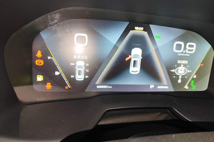 Used Wey VV7 2019 Upgraded Model 2.0T Flagship Version China V Standard Instrument Cluster