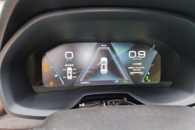 Used Wey VV7 2019 Upgraded Model 2.0T Flagship Version China V Standard Instrument Cluster