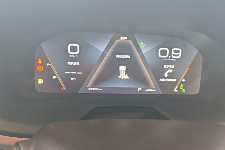 Used Wey VV7 2019 Upgraded Model 2.0T Flagship Version China V Standard Instrument Cluster