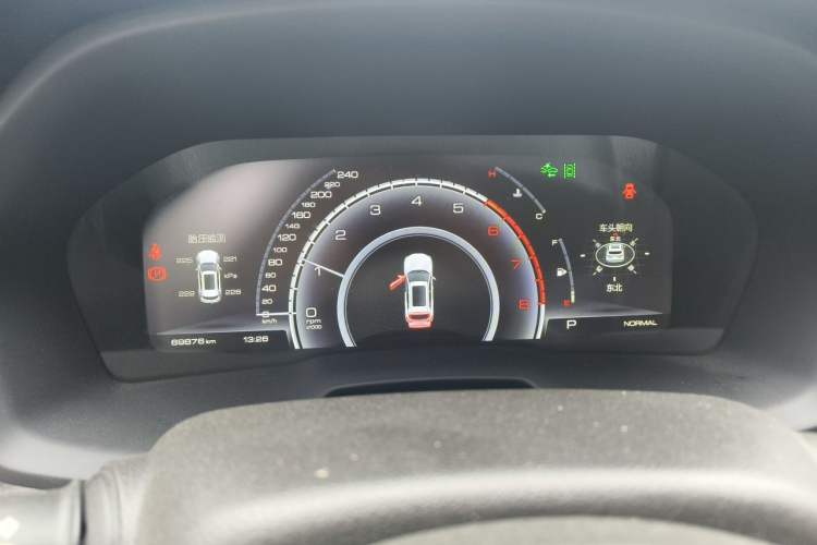 Used Wey VV7 2019 Upgraded Model 2.0T Ultra-Luxury Version China VI Standard Instrument Cluster