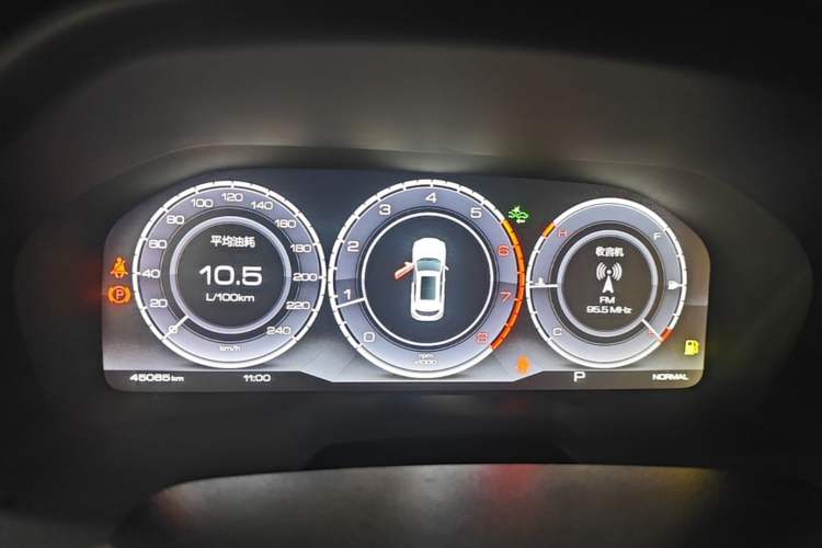 Used Wey VV7 2019 Upgraded Model 2.0T Flagship Version China VI Instrument Cluster