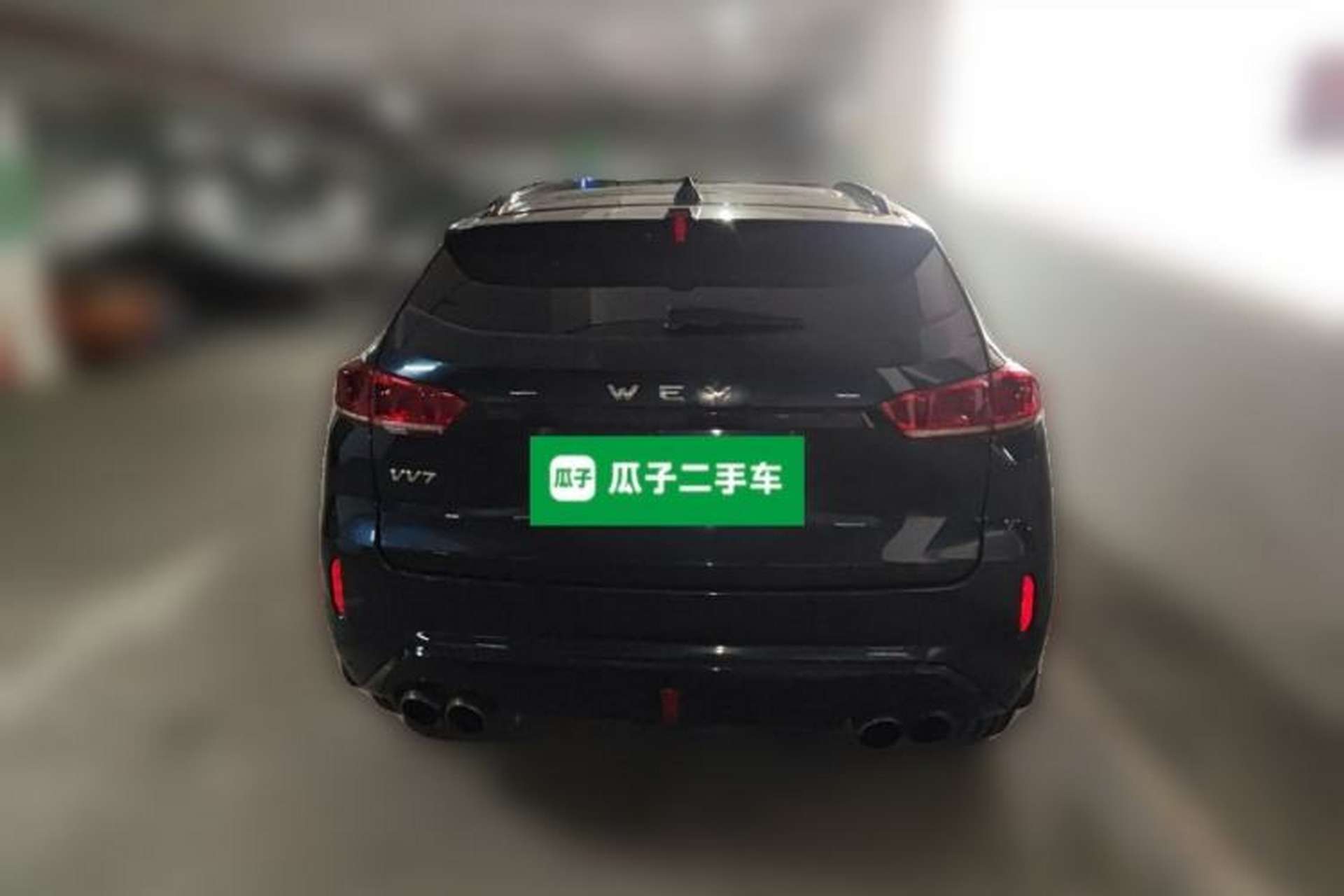 Used Wey VV7 2019 Upgraded Model 2.0T Flagship Version China V Standard Rear