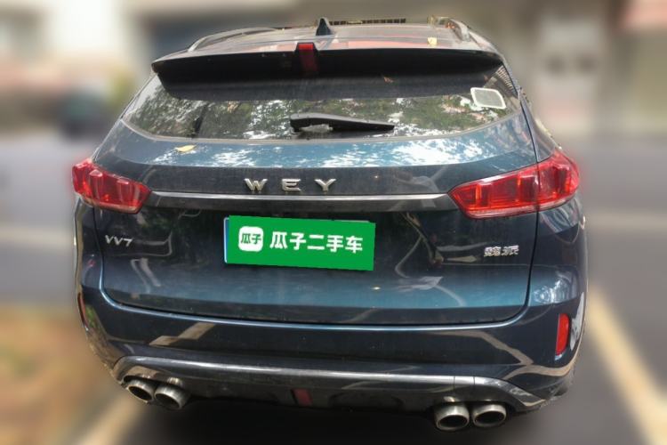 Used Wey VV7 2019 Upgraded Model 2.0T Ultra-Luxury Version China V Standard Rear