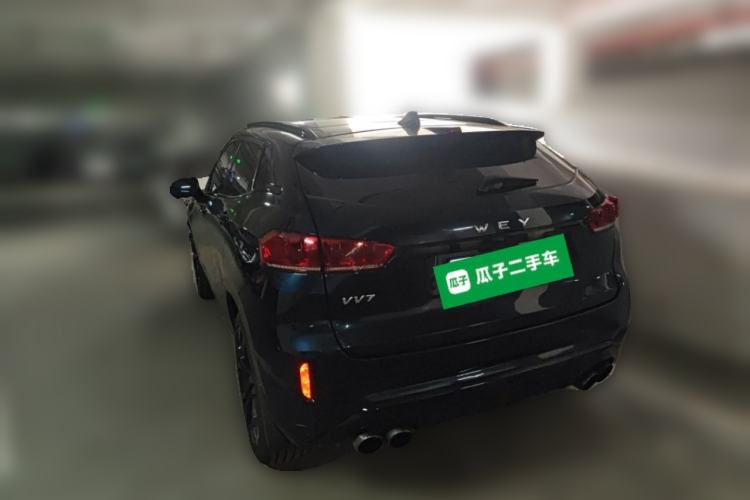 Used Wey VV7 2019 Upgraded Model 2.0T Flagship Version China V Standard Rear Left 45 Deg