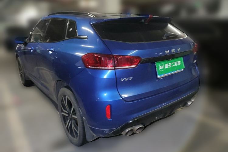 Used Wey VV7 2019 Upgraded Model 2.0T Flagship Version China VI Rear Left 45 Deg