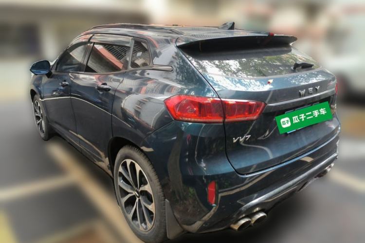 Used Wey VV7 2019 Upgraded Model 2.0T Ultra-Luxury Version China V Standard Rear Left 45 Deg
