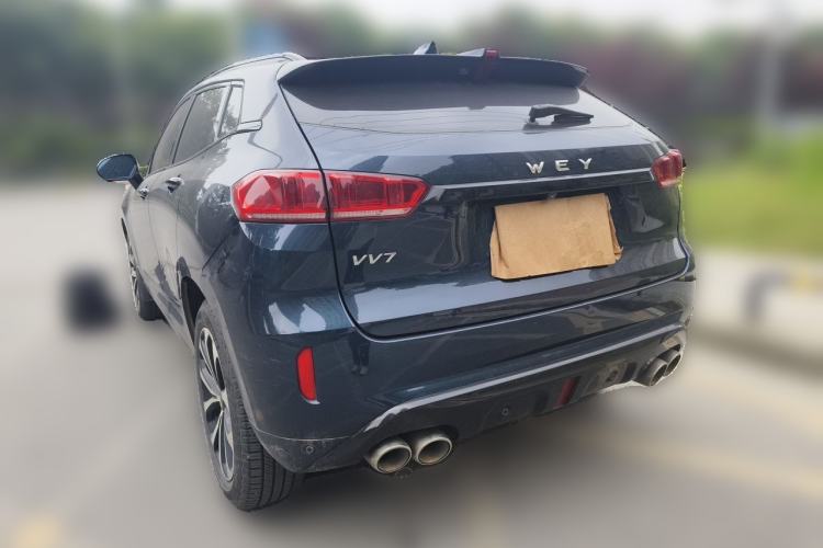 Used Wey VV7 2019 Upgraded Model 2.0T Ultra-Luxury Version China VI Standard Rear Left 45 Deg