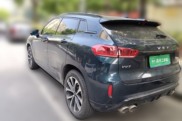 Used Wey VV7 2019 Upgraded Model 2.0T Ultra-Luxury Version China VI Standard Rear Left 45 Deg