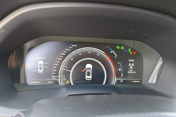 Used Wey VV7 2019 Upgraded Model 2.0T Flagship Version China V Standard Instrument Cluster