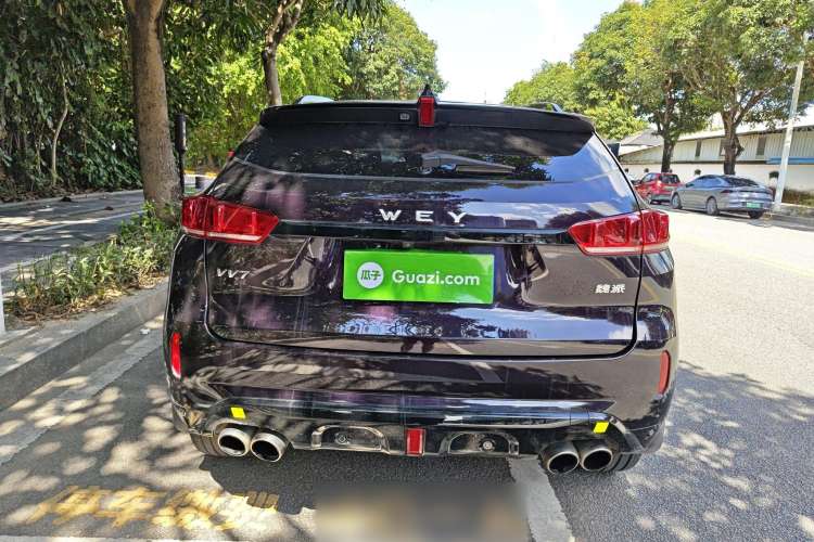 Used Wey VV7 2019 Upgraded Model 2.0T Flagship Version China V Standard Rear