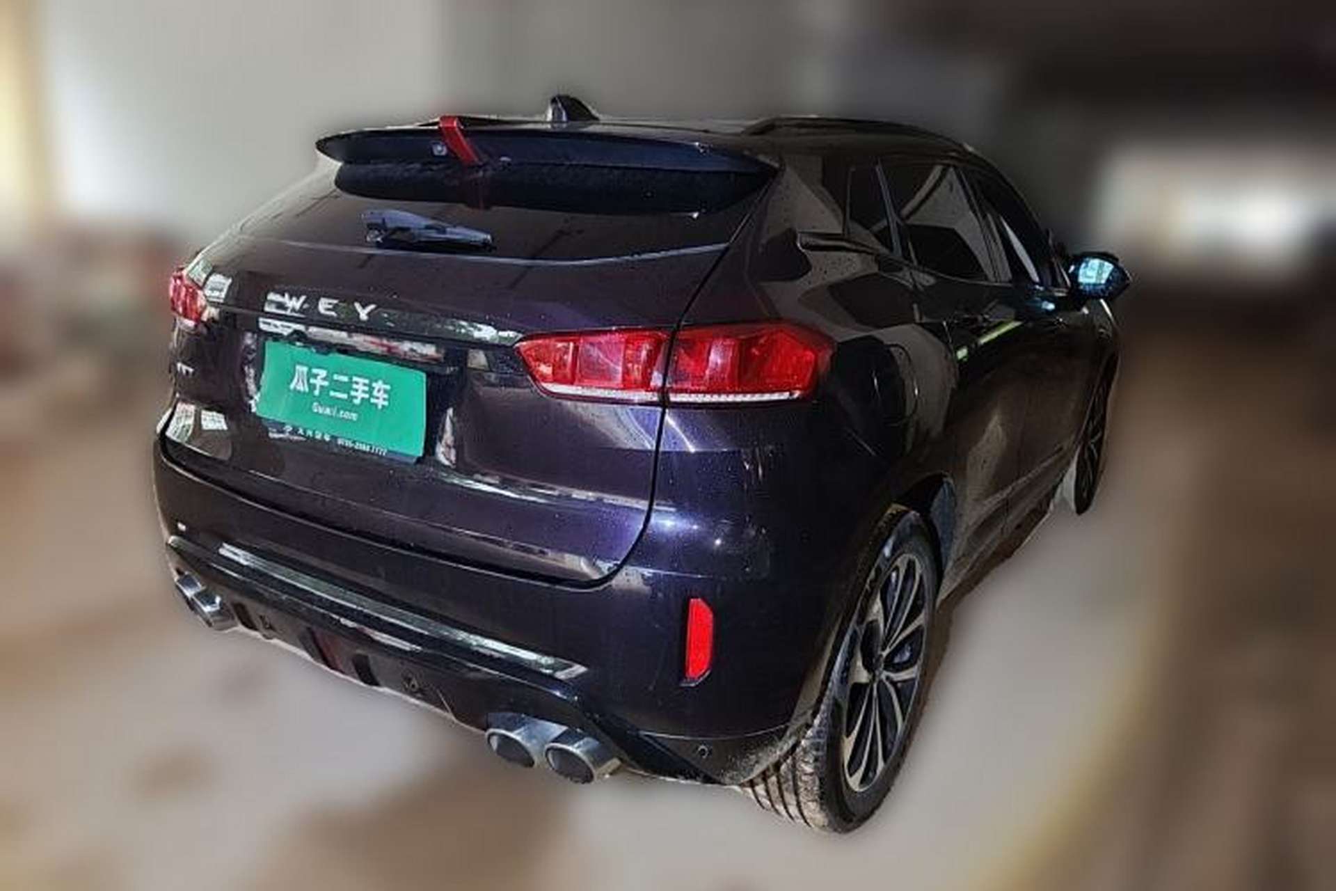 Used Wey VV7 2019 Upgraded Model 2.0T Ultra-Luxury Version China VI Standard Rear Right 45 Deg