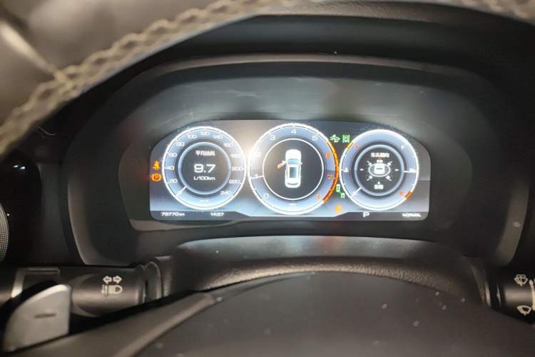 Used Wey VV7 2019 Upgraded Model 2.0T Flagship Version China V Standard Instrument Cluster