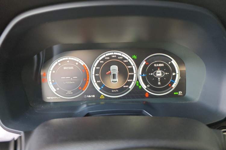 Used Wey VV7 2019 Upgraded Model 2.0T Flagship Version China V Standard Instrument Cluster