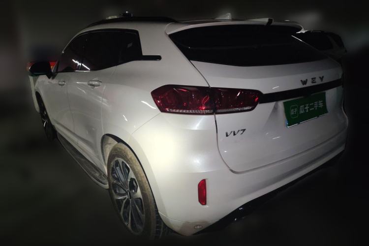 Used Wey VV7 2019 Upgraded Model 2.0T Ultra-Luxury Version China VI Standard Rear Left 45 Deg