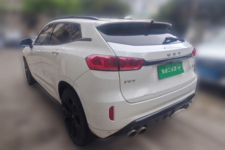 Used Wey VV7 2019 Upgraded Model 2.0T Flagship Version China VI Rear Left 45 Deg