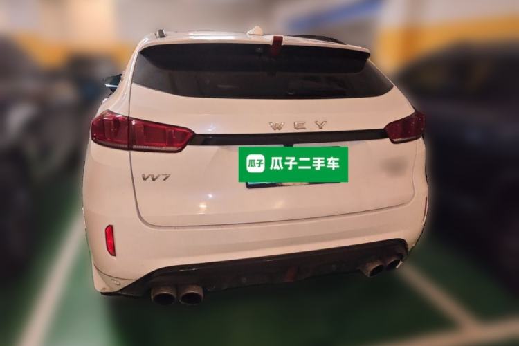Used Wey VV7 2019 Upgraded Model 2.0T Flagship Version China V Standard Rear
