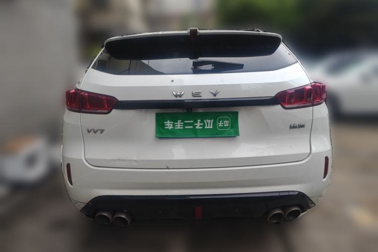 Used Wey VV7 2019 Upgraded Model 2.0T Flagship Version China VI Rear
