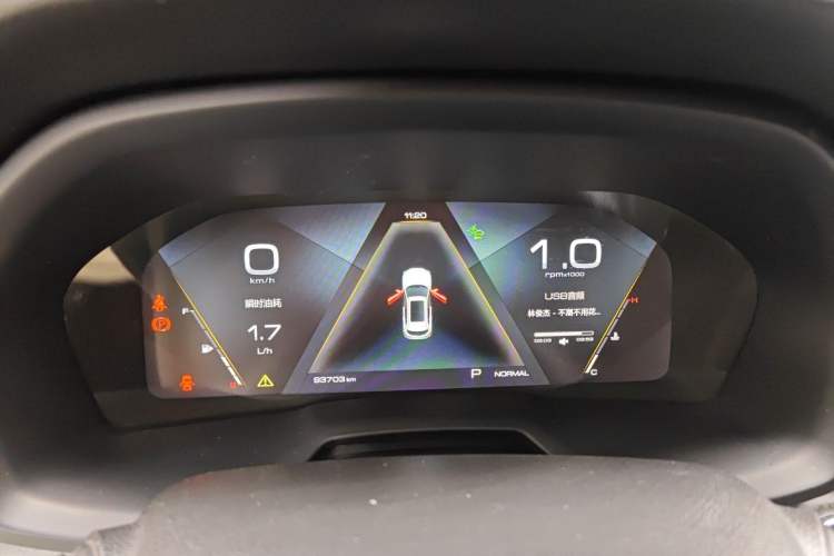 Used Wey VV7 2019 Upgraded Model 2.0T Flagship Version China VI Instrument Cluster