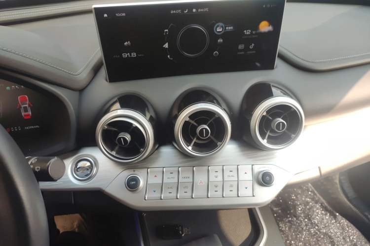 Used Wey VV7 2020 2.0T Ultra-Luxury Version Audio And AC Panel