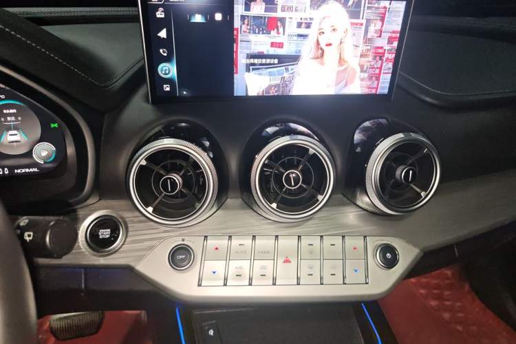 Used Wey VV7 2020 2.0T Flagship Edition Audio And AC Panel