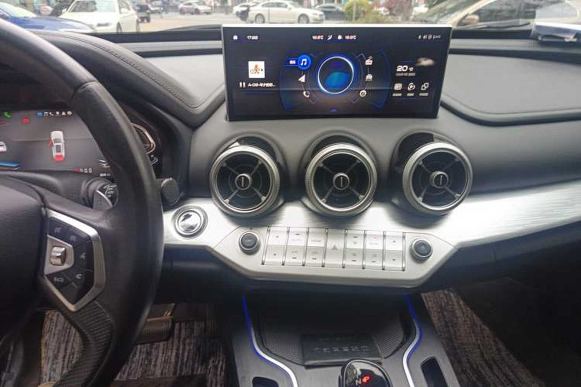 Used Wey VV7 2020 2.0T Ultra-Luxury Version Audio And AC Panel
