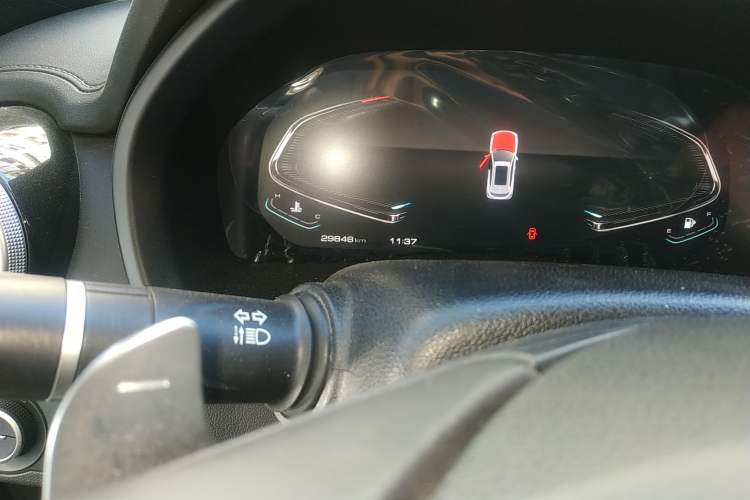 Used Wey VV7 2020 2.0T Flagship Edition Odometer Close Up