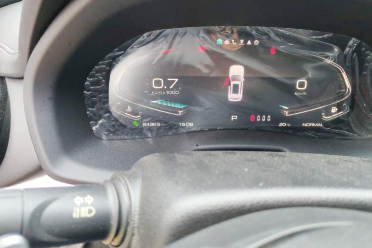 Used Wey VV7 2020 2.0T Ultra-Luxury Version Odometer Close Up