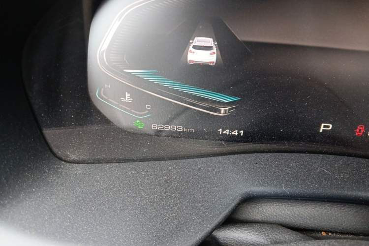 Used Wey VV7 2020 2.0T Flagship Edition Odometer Close Up