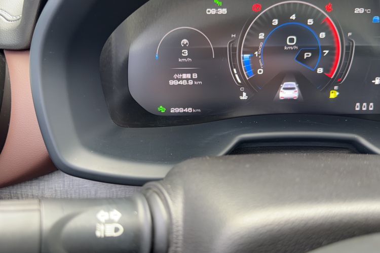 Used Wey VV7 2020 2.0T Ultra-Luxury Version Odometer Close Up