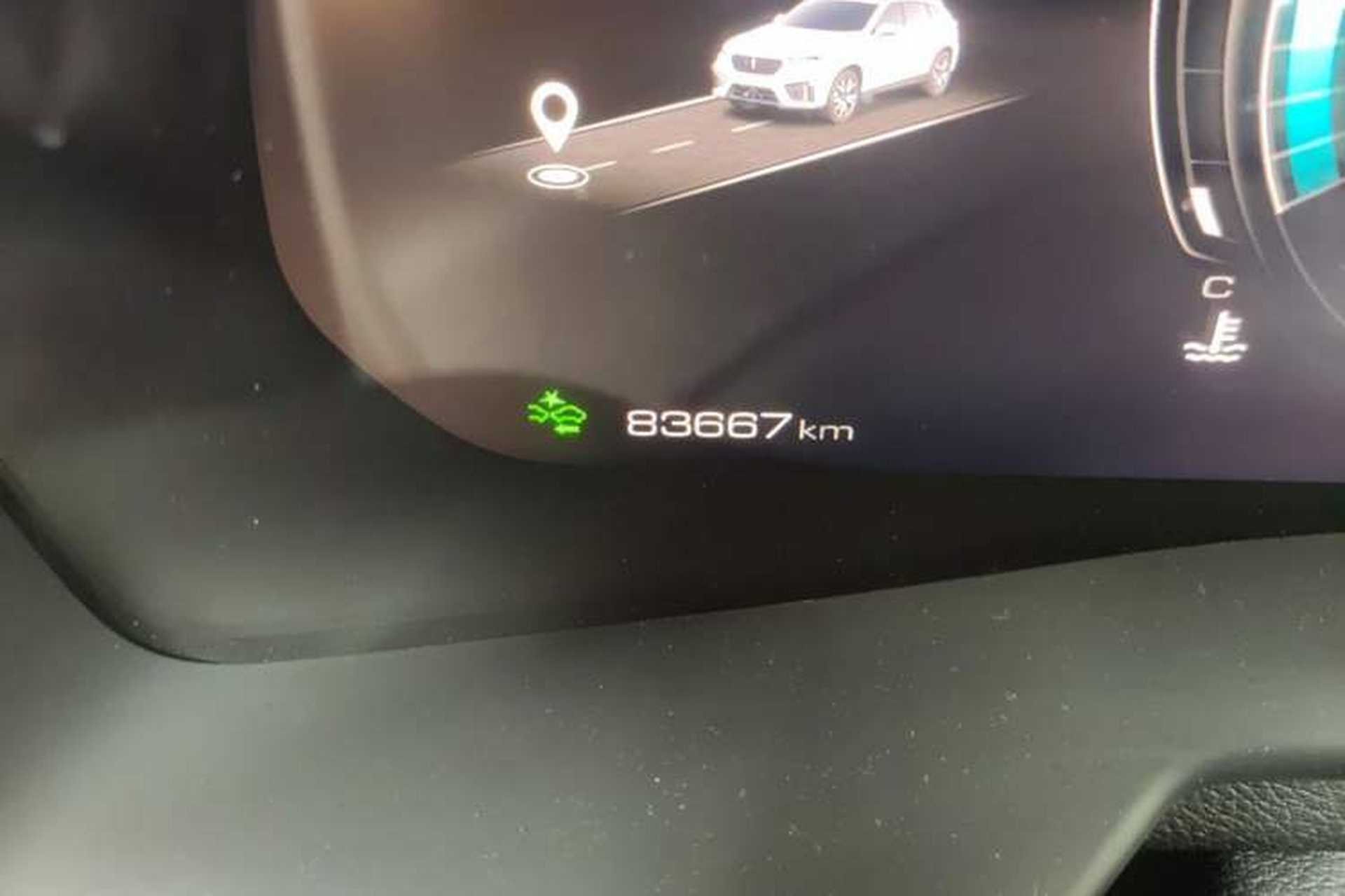Used Wey VV7 2020 2.0T Flagship Edition Odometer Close Up