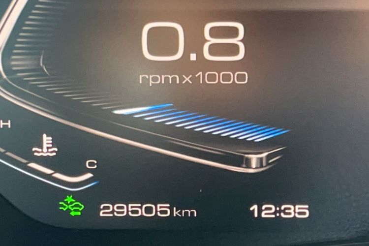Used Wey VV7 2020 2.0T Flagship Edition Odometer Close Up