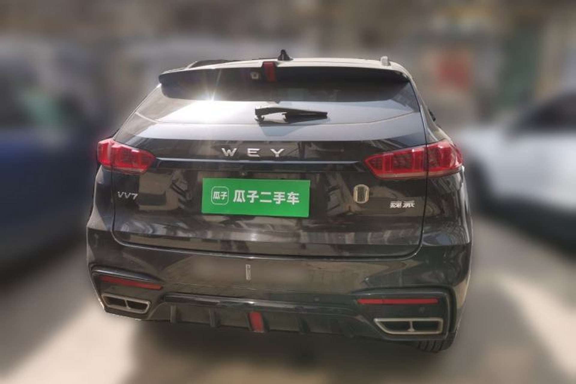 Used Wey VV7 2020 2.0T Flagship Edition Rear