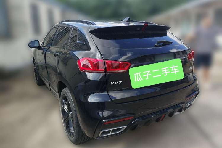 Used Wey VV7 2020 2.0T Flagship Edition Rear Left 45 Deg