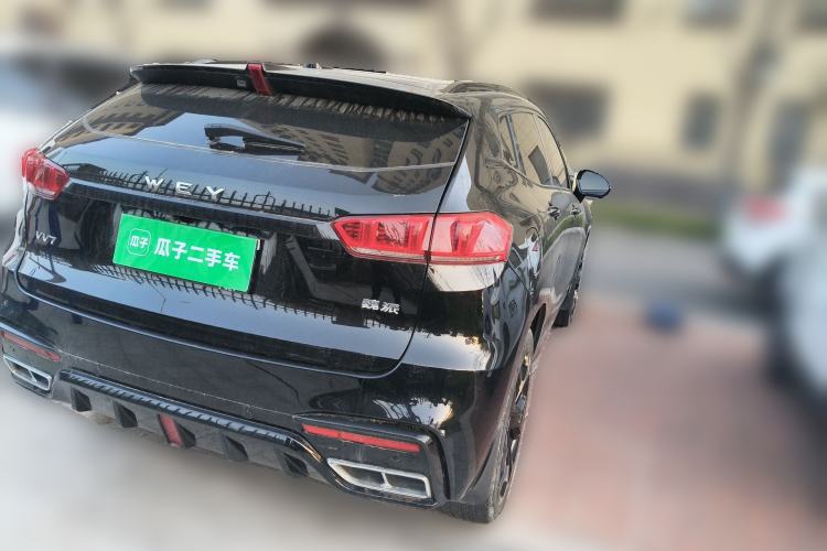 Used Wey VV7 2020 2.0T Flagship Edition Rear Right 45 Deg