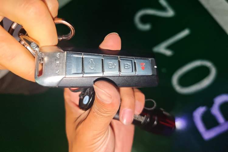 Used Wey VV7 2020 2.0T Flagship Edition Vehicle Key