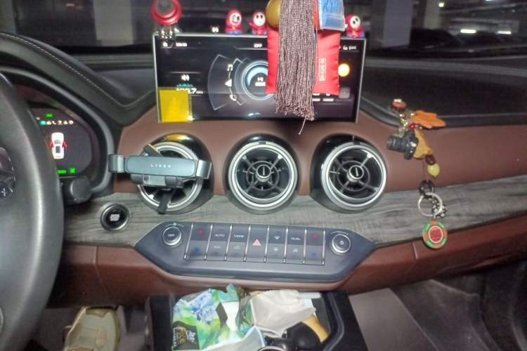 Used Wey VV7 2020 2.0T Flagship Edition Audio And AC Panel