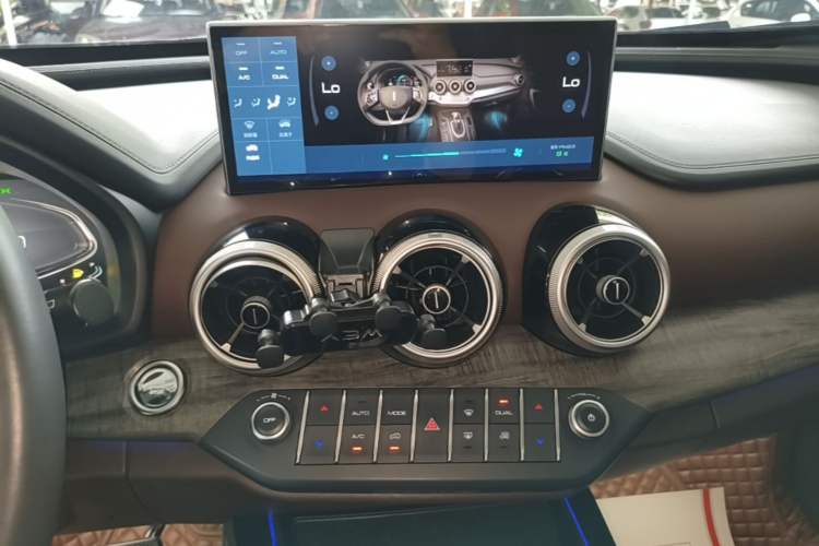 Used Wey VV7 2020 2.0T Ultra-Luxury Version Audio And AC Panel