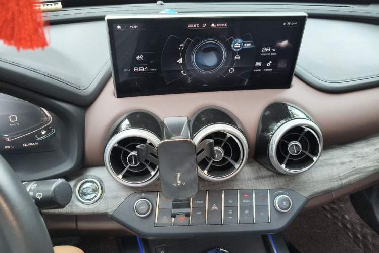 Used Wey VV7 2020 2.0T Flagship Edition Audio And AC Panel