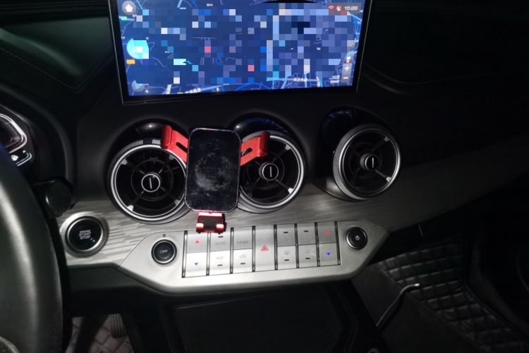Used Wey VV7 2020 2.0T Ultra-Luxury Version Audio And AC Panel